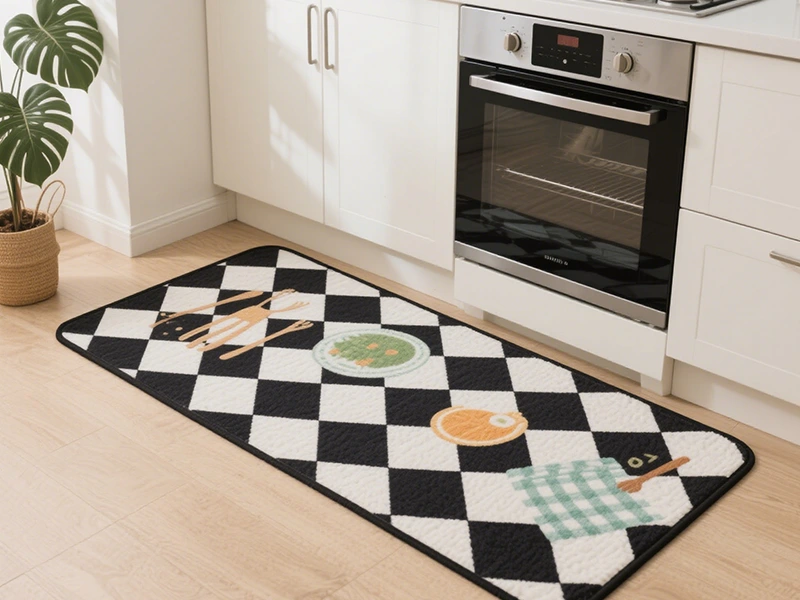 Pitäisikö lattiamatto sijoittaa oven ulkopuolelle tai oven sisälle?
